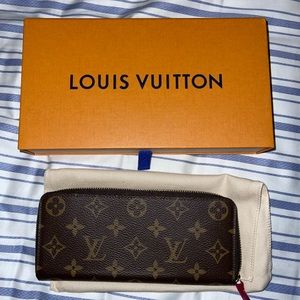 Authentic Louis Vuitton Clemence Wallet